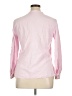 Zara Hearts Pink Long Sleeve Button-Down Shirt Size XL - photo 2