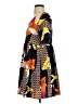 Unbranded Print Orange Casual Dress Size S - photo 5