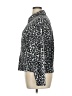 Basic Editions 100% Polyester Animal Print Silver Jacket Size XL - photo 5