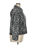 Basic Editions 100% Polyester Animal Print Silver Jacket Size XL - photo 4