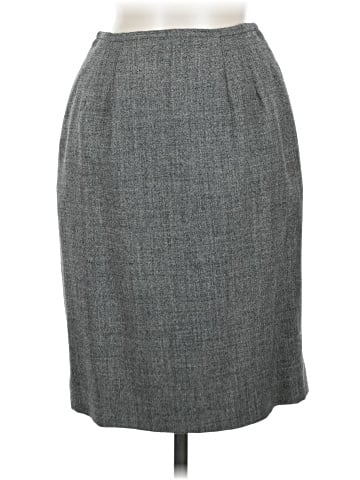Valerie Stevens Wool Skirt (view 1)