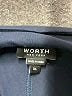 Worth New York Solid Blue Track Jacket Size XL - photo 3
