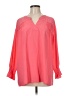 Paisley Vine Pink 3/4 Sleeve Blouse Size M - photo 1