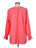 Paisley Vine Pink 3/4 Sleeve Blouse Size M - photo 2