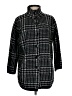 Assorted Brands 100% Acrylic Houndstooth Black Coat Size L - photo 1