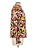 Who What Wear 100% Polyester Floral Brown Yellow Long Sleeve Blouse Size L - photo 4