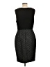 Ellen Tracy Chevron-herringbone Black Cocktail Dress Size 12 - photo 2