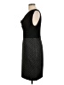 Ellen Tracy Chevron-herringbone Black Cocktail Dress Size 12 - photo 5