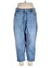 Broadway 38 Solid Blue Jeans Size 12 - photo 1