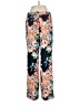 Chico's 100% Polyester Floral Blue Casual Pants Size Med (1) - photo 2