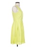 Alex + Alex 100% Polyester Solid Yellow Cocktail Dress Size 2 - photo 4