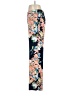 Chico's 100% Polyester Floral Blue Casual Pants Size Med (1) - photo 5