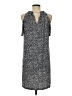 MICHAEL Michael Kors Animal Print Gray Casual Dress Size M - photo 2