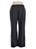 Kasper 100% Polyester Gray Black Dress Pants Size 16 - photo 2