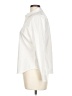 Apt. 9 Solid Ivory Long Sleeve Button-Down Shirt Size 10 (petite) - photo 5