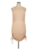 BTFBM Solid Tan Casual Dress Size XL - photo 1