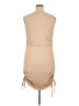 BTFBM Solid Tan Casual Dress Size XL - photo 2