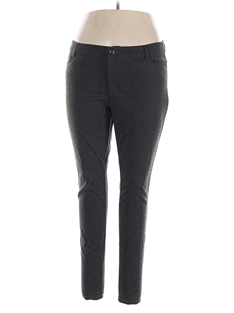 Pre-owned Doncaster Collection Dress Pants In Gray