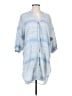 Assorted Brands 100% Leather Blue Tan Coat Size XS - photo 1