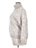 Gibson Latimer Animal Print Silver Turtleneck Sweater Size XXL - photo 5