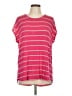 Stem Pink Short Sleeve Top Size L - photo 1