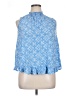 Cato Blue Sleeveless Blouse Size XL - photo 1