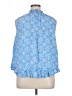 Cato Blue Sleeveless Blouse Size XL - photo 2