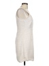 Thirty/Thirty 100% Polyester Ivory Casual Dress Size L - photo 4