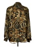 Jordan 100% Polyester Paisley Gold Long Sleeve Blouse Size L - photo 2