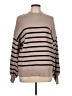Zesica Stripes Tan Pullover Sweater Size L - photo 1