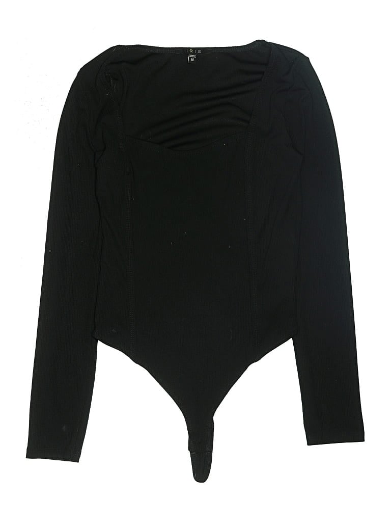 Pre-owned Iris Bodysuit In Black