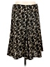 Max Studio 100% Polyester Print Black Formal Skirt Size L - photo 2