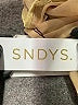 SNDYS. 100% Polyester Tan 3/4 Sleeve Blouse Size 6 - photo 8