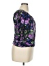 Belle Du Jour Purple 3/4 Sleeve Blouse Size XL - photo 4