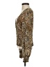 Divided by H&M 100% Polyester Animal Print Brown Long Sleeve Blouse Size 4 - photo 5