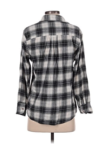 American Colors by Alex Lehr 3/4 Sleeve Button-Down Shirt (view 2)