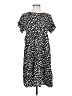 Assorted Brands Polka Dots Black Casual Dress Size S - photo 1