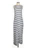 Lands' End Stripes White Casual Dress Size XS - photo 1