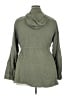 Torrid 100% Cotton Green Snow Jacket Size 2X Plus (2) - photo 2