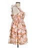 Shein 100% Polyester Floral Pink Cocktail Dress Size L - photo 4