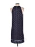 MICHAEL Michael Kors Print Blue Casual Dress Size S - photo 2