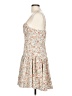 Shein Floral Tan White Casual Dress Size 8 - 10 - photo 5