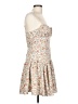 Shein Floral Tan White Casual Dress Size 8 - 10 - photo 4
