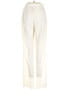 showpo 100% Polyester Ivory Casual Pants Size 2 - photo 2