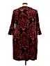 Studio One Paisley Red Cocktail Dress Size 24W - photo 2