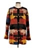 Sparrow 100% Lambswool Plaid Brown Wool Cardigan Size L - photo 1