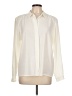 Assorted Brands 100% Polyester Ivory Long Sleeve Blouse Size 12 - photo 1