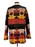 Sparrow 100% Lambswool Plaid Brown Wool Cardigan Size L - photo 2