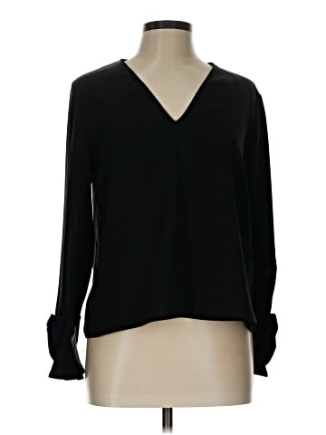 Zara Basic Long Sleeve Blouse (view 1)