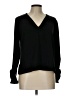 Zara Basic 100% Polyester Black Long Sleeve Blouse Size L - photo 1
